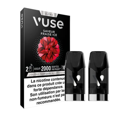 Recharges Fraise Ice Vuse Ultra