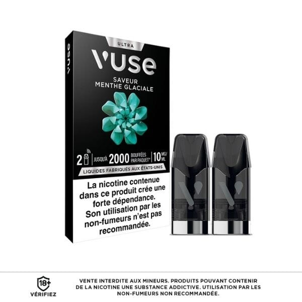 Recharges Menthe glaciale Vuse Ultra