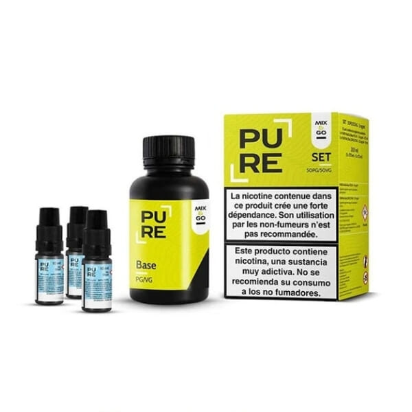 Pack Base DIY Mix&Go 200 ml + Boosters - Pure image 6