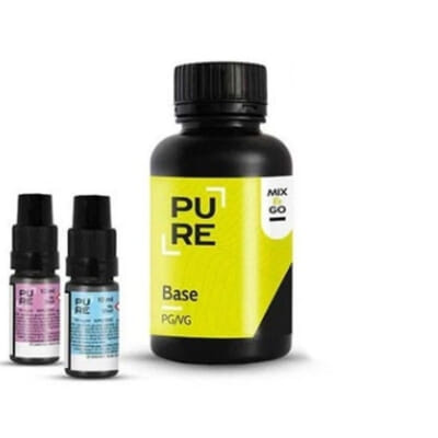 Pack Base DIY Mix&Go 200 ml + Boosters - Pure