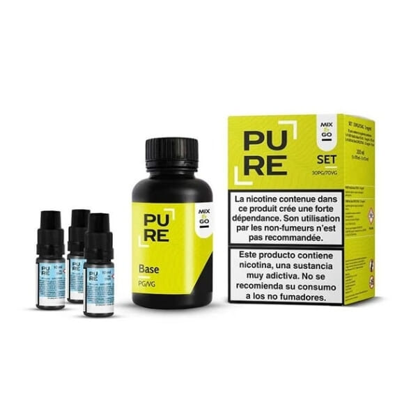 Pack Base DIY Mix&Go 200 ml + Boosters - Pure image 3