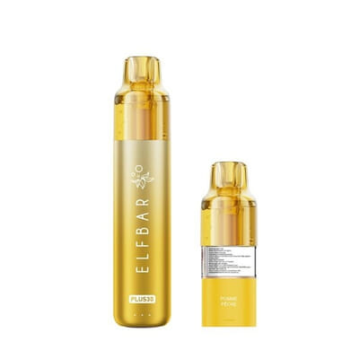 Kit découverte Plus30 - Pomme pêche - Elfbar
