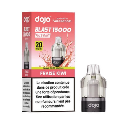 Cartouche Pod Dojo Blast 15K - Fraise Kiwi