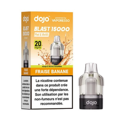 Cartouche Pod Dojo Blast 15K - Fraise Banane