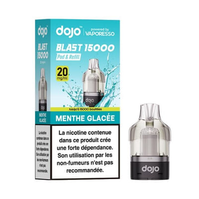 Cartouche Pod Dojo Blast 15K - Menthe glacée
