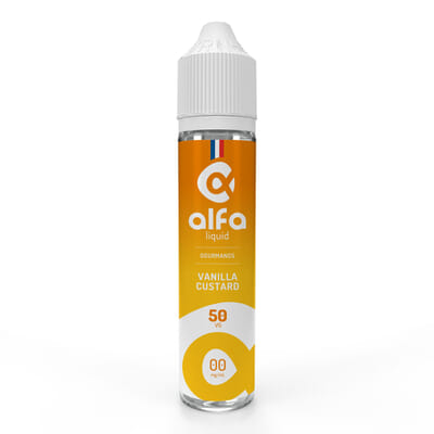 Alfaliquid Vanilla Custard 50 ml - Shake and vape