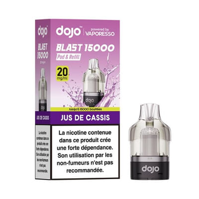 Cartouche Pod Dojo Blast 15K - Jus de cassis