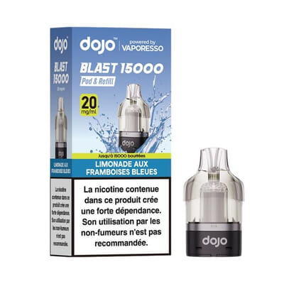 Cartouche Pod Dojo Blast 15K - Limonade Framboise Bleue