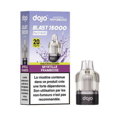 Cartouche Pod Dojo Blast 15K - Myrtille Framboise