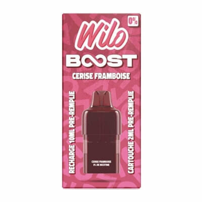 Cartouches Wilo Boost Cerise Framboise