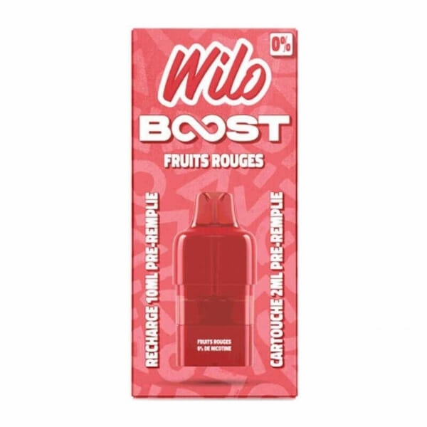 Cartouches Wilo Boost Fruits Rouges
