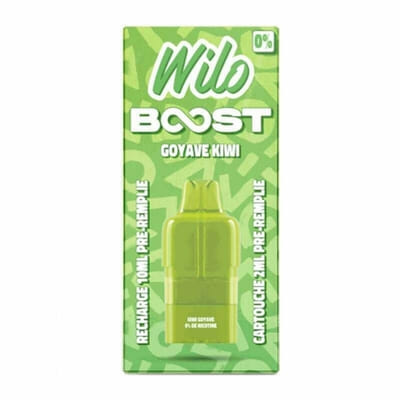 Cartouches Wilo Boost Goyave Kiwi