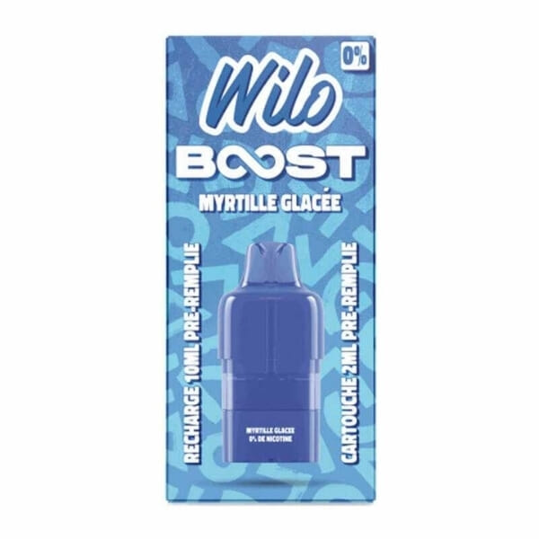 Cartouches Wilo Boost Myrtille Glac&eacute;e