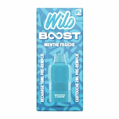 Cartouches Wilo Boost Menthe Fraiche