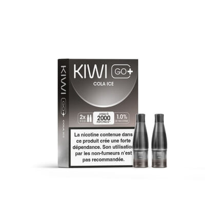 Cartouches Kiwi Go + - Cola Ice - Kiwi Vapor