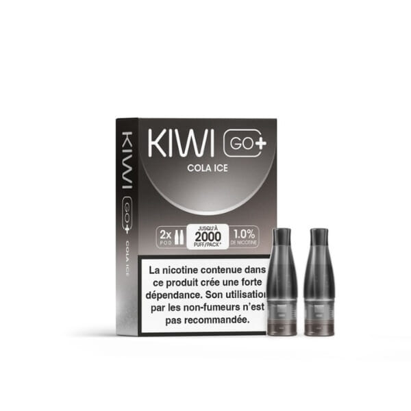 Cartouches Kiwi Go + - Cola Ice - Kiwi Vapor