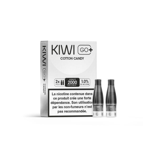 Cartouches Kiwi Go + - Cotton candy - Kiwi Vapor