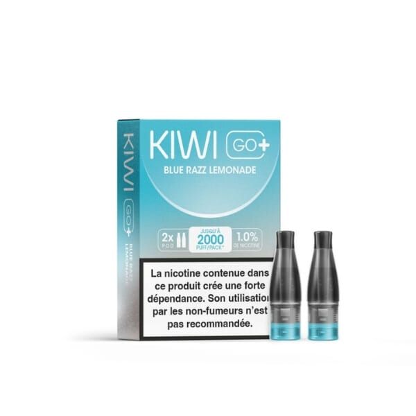 Cartouches Kiwi Go + - Blue Razz Lemonade - Kiwi Vapor