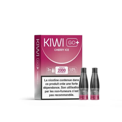 Cartouches Kiwi Go + - Cherry Ice - Kiwi Vapor
