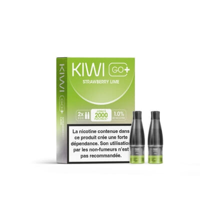 Cartouches Kiwi Go + - Strawberry Lime - Kiwi Vapor