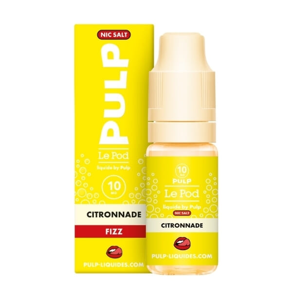 Citronnade 10 ml - Le pod liquide Fizz - PulP