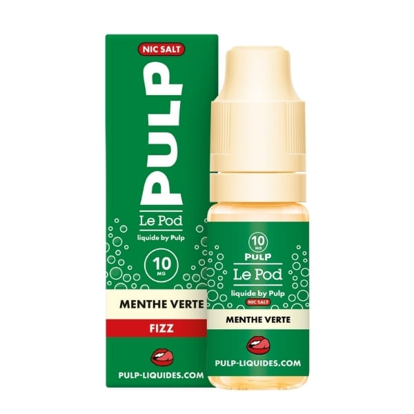 Menthe Verte 10 ml - Le pod liquide Fizz - PulP