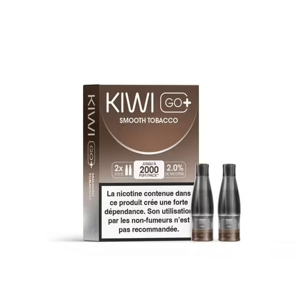 Cartouches Kiwi Go + - Smooth Tobacco - Kiwi Vapor