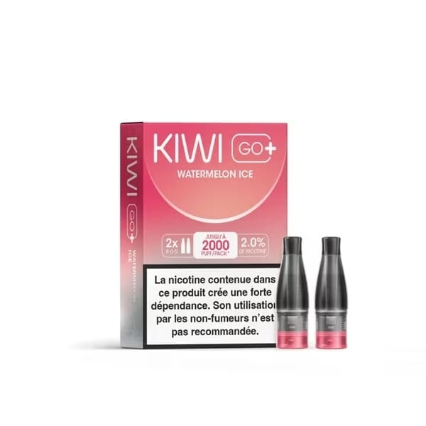 Cartouches Kiwi Go + - Watermelon Ice - Kiwi Vapor
