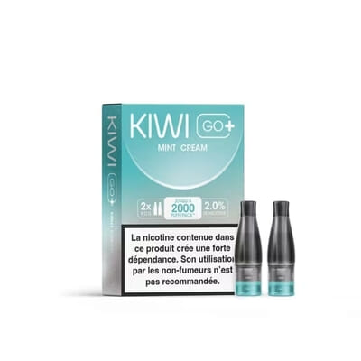 Cartouches Kiwi Go + - Mint cream - Kiwi Vapor