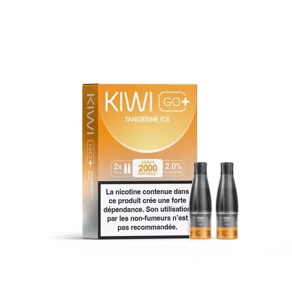 Cartouches Kiwi Go + - Tangerine Ice - Kiwi Vapor