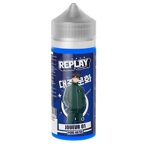 Joueur 01 100 ml - Replay - Liquidarom