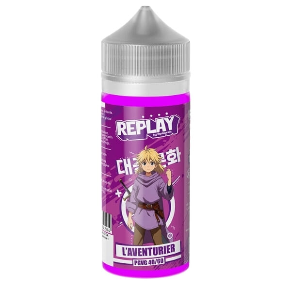 L'aventurier 100 ml - Replay - Liquidarom