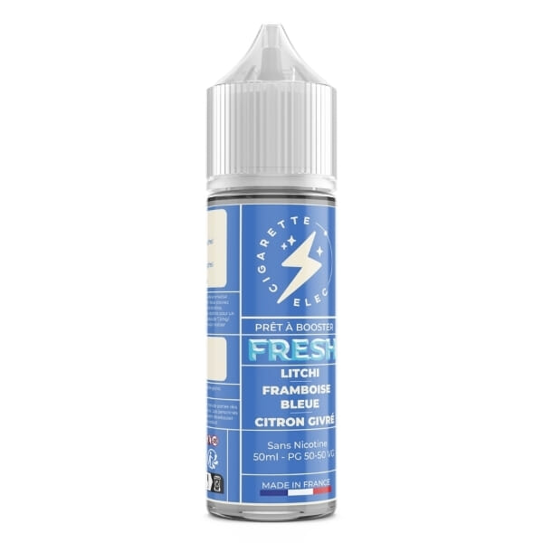 Litchi Framboise Bleue Citron Givré 50 ml - CigaretteElec