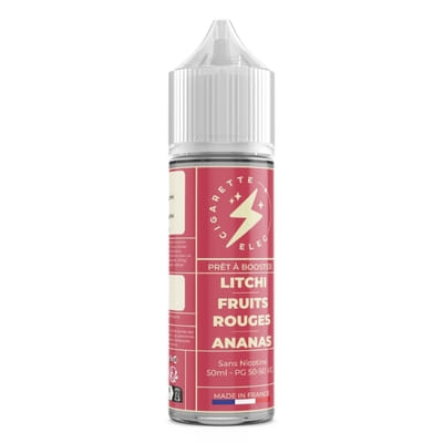 Litchi Fruits Rouges Ananas 50 ml - CigaretteElec
