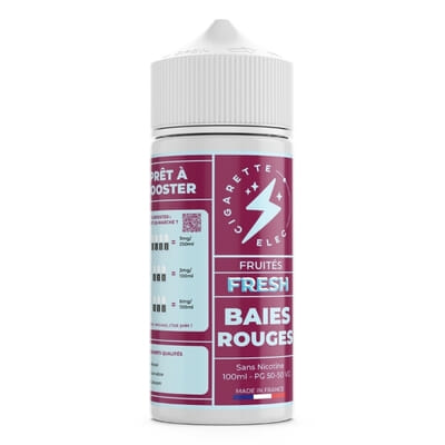 Baies Rouges Frais 100 ml - CigaretteElec