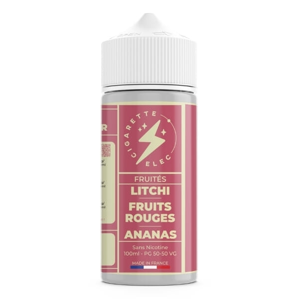 Litchi Fruits Rouges Ananas 100 ml - CigaretteElec