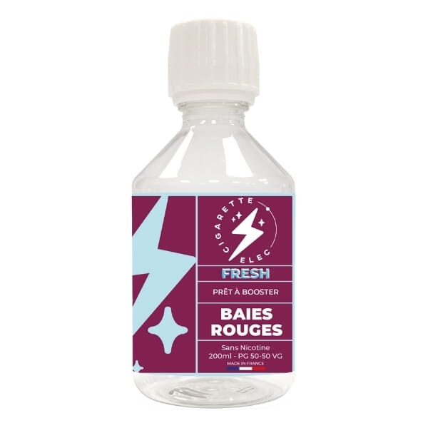 Baies Rouges Frais 200 ml - CigaretteElec