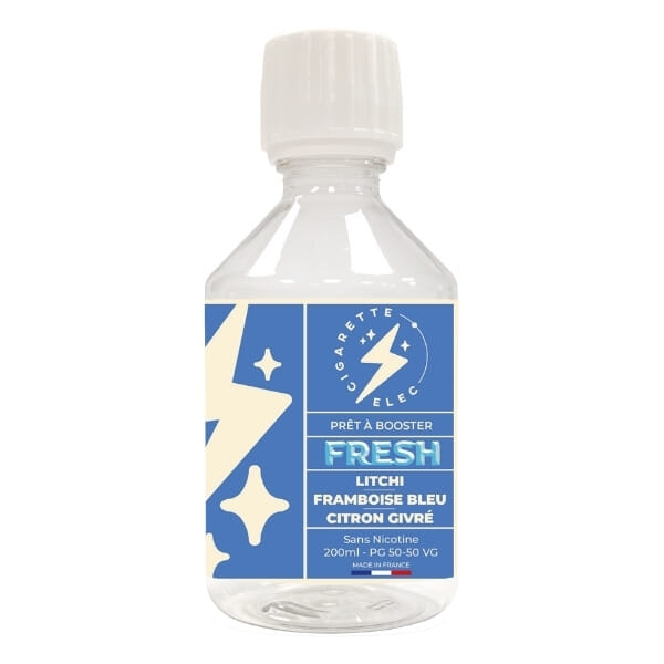 Litchi Framboise Bleue Citron Givré 200 ml - CigaretteElec