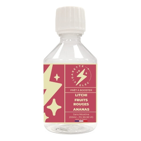 Litchi Fruits Rouges Ananas 200 ml - CigaretteElec