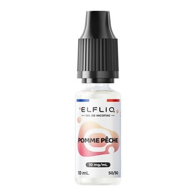 Elfliq Pomme Pêche Sels de nicotine - Elfbar