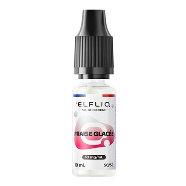 Fraise Glac&eacute;e Sels de nicotine - Elfliq