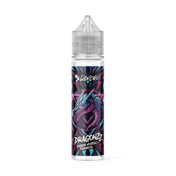 Dragon Myrtille Framboise - 50 ml - Dragonzz by Liquideo