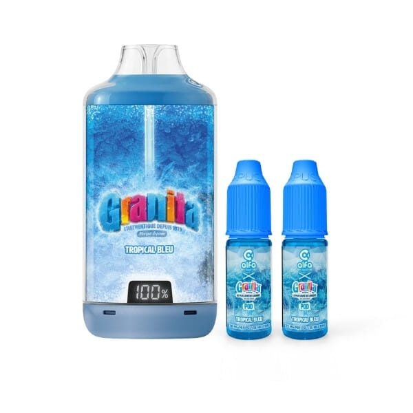 Puff Granita 30K - Tropical Blue - Alfaliquid