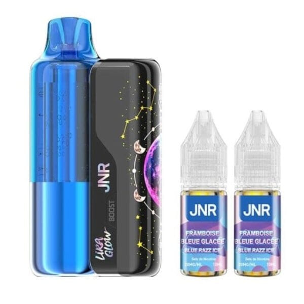Puff Lira Glow 45K - Framboise bleue glacée - JNR