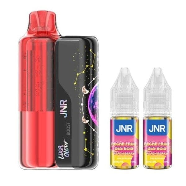 Puff Lira Glow 45K - Pêche Fruit des bois - JNR