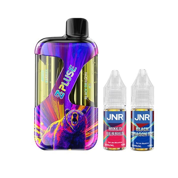 Puff ZPluse 42K - Mixed Berries - Black Dragon Ice - JNR
