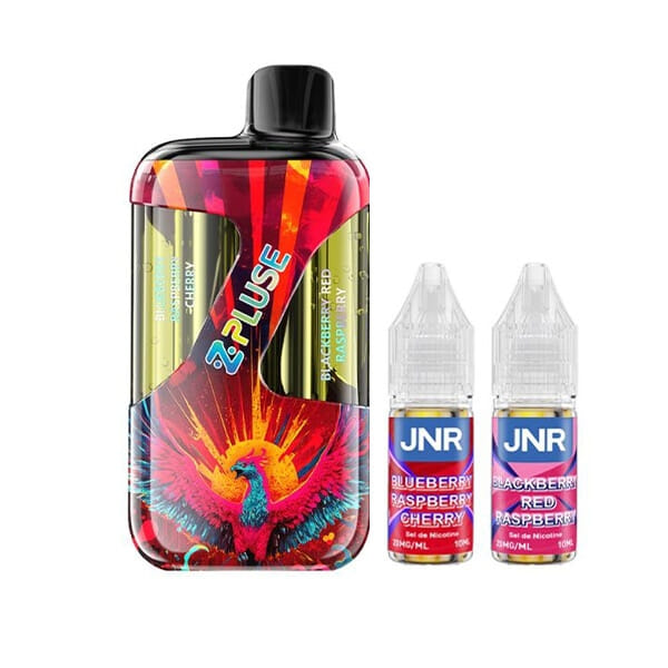 Puff ZPluse 42K - Blueberry Raspberry Cherry - Blackberry Red Raspberry    - JNR