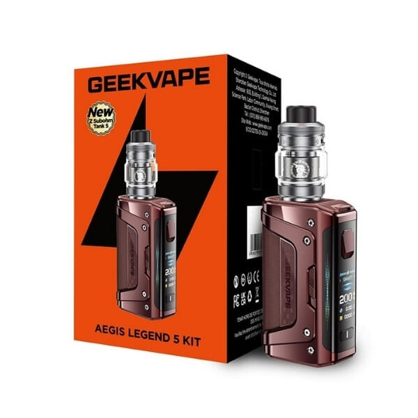 Kit Aegis Legend 5 Geekvape - Avec Clearomiseur Z Subohm 5