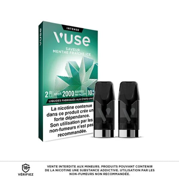 Recharges Menthe Fra&icirc;che Ice Vuse ePod