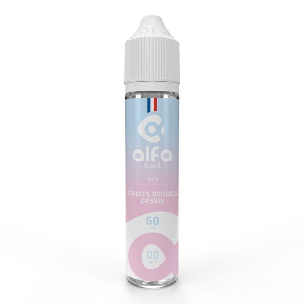 Alfaliquid Fruits rouges Cassis 50 ml - Shake and vape